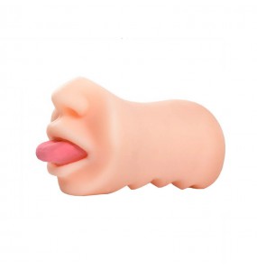Extravagant Clove Tongue Blow Job Sex Toy Reversed Buttock Mold